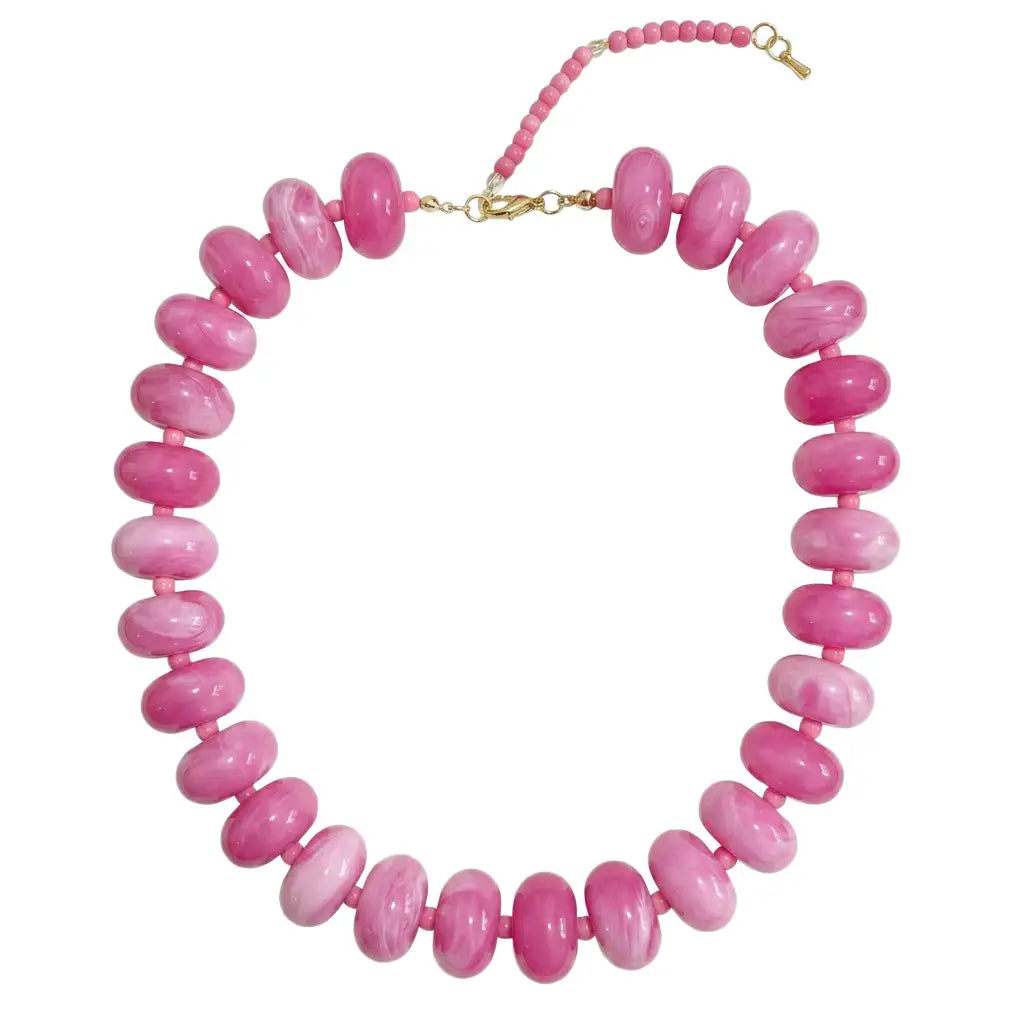 Chunky Chic Beaded Necklace