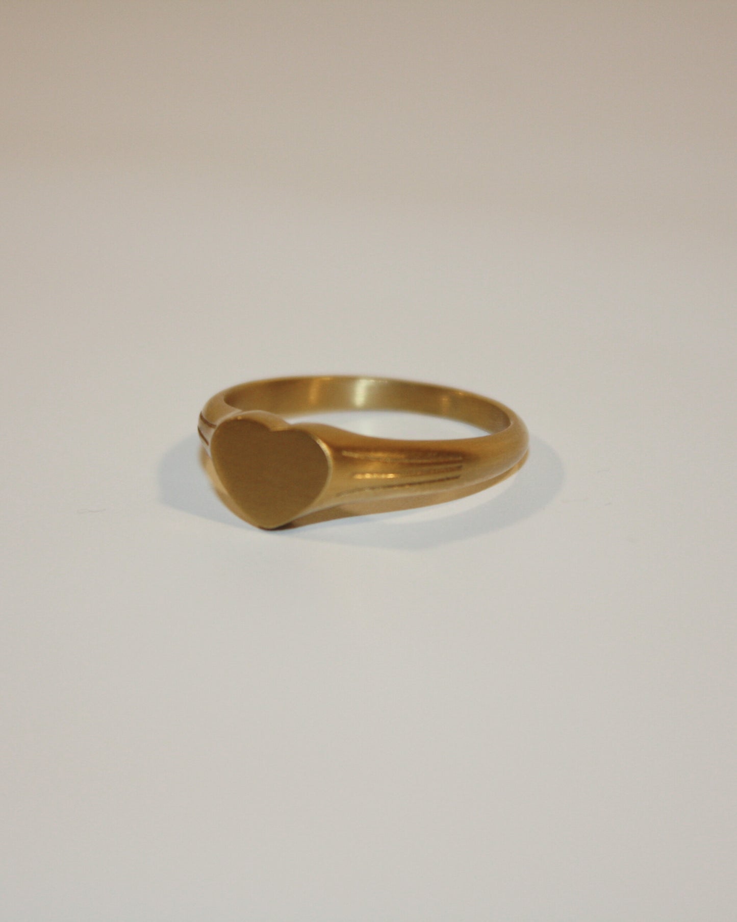 Heart Signet Ring