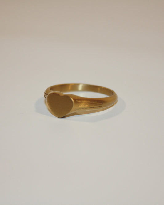 Heart Signet Ring