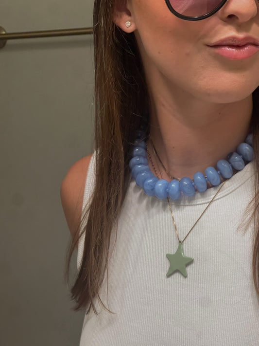 Chunky Chic Beaded Necklace