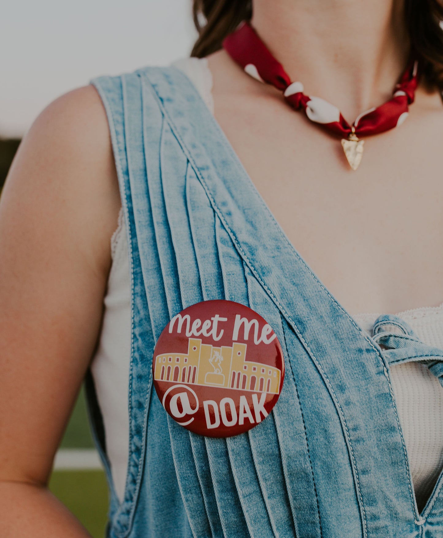 "Meet Me at Doak" Gameday Pin